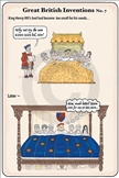 Postcard: King Henrys Bed