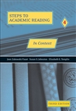 Steps to Academic Reading 4: In Context Third Edition