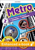 Metro 2 Student's Book and Workbook eBook Pack **Access Code Only**