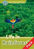 Oxford Read and Discover Level 3: Life in Rainforests Book with MP3