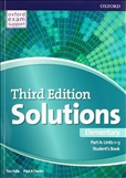 Solutions Third Edition Elementary Student's Book A Units 1-3