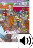 Oxford Read and Imagine Level 4: Clunk's Brain Book with MP3