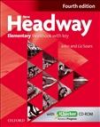 New Headway Elementary Fourth Edition Workbook with Key