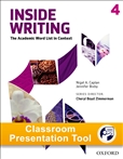 Inside Writing 4 Student's Classroom Presentation **Access Code Only**