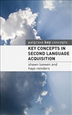 Key Concepts in Second Language Acquisition Paperback