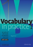 Vocabulary in Practice Book Level 1