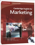 Cambridge English for Marketing Student's Book with Audio CD