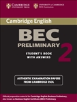 Cambridge BEC Practice Tests Preliminary 2 Book with Answer Key