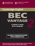 Cambridge BEC Practice Tests Vantage 2 Book with Answer Key