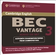 Cambridge BEC Practice Tests Vantage 3 Audio CD