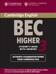Cambridge BEC Practice Tests Higher 3 Book with Answer Key