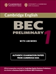 Cambridge BEC Practice Tests Preliminary 1 Book with Answer Key