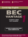 Cambridge BEC Practice Tests Vantage 1 Book with Answer Key