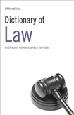 Dictionary of Law Fifth Edition