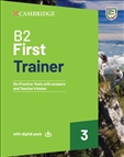 B2 First Trainer 3 Book with Answers and Digital Pack