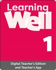 Learning Well 1 *DIGITAL* Teacher's and App **ONLINE...