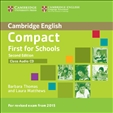 Compact First for Schools Second Edition Class Audio CD