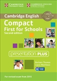 Compact First for Schools Second Edition Presentation Plus DVD-Rom 