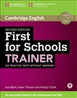 First for Schools Trainer Six Practice Tests without...