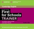 First for Schools Trainer Audio CD (3) (2015 Exam)