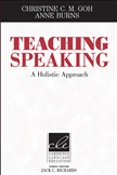 Teaching Speaking A Holistic Approach Paperback