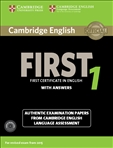 Cambridge English First 1 Student's Book with Answers...