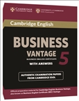 Cambridge English Business 5 Vantage Student's Book with answers