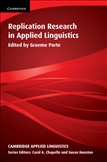 Replication Research in Applied Linguistics 