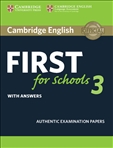 Cambridge English First for Schools 3 Student's Book with Answers