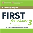 Cambridge English First for Schools 3 Audio CD