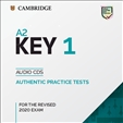 Cambridge A2 Key 1 Audio CD for Revised 2020 Exam
