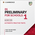 Cambridge B1 Preliminary for Schools 1 Audio CD for Revised 2020 Exam
