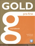 Gold Pre-First Coursebook with CD-Rom