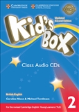 Kid's Box Level 2 Second Edition Class Audio CD for 2018 Exam Update