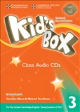 Kid's Box Level 3 Second Edition Class Audio CD for 2018 Exam Update