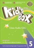 Kid's Box Level 5 Second Edition Class Audio CD for 2018 Exam Update