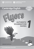 Cambridge English Flyers 1 for Revised Exam from 2018 Answer Booklet