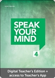 Speak Your Mind 4 *DIGITAL* Teacher's Book with App...