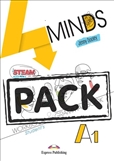 4Minds A1 Workbook and Grammar Book (with DigiBooks App)