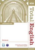 New Total English Intermediate Workbook without Key & CD Pack
