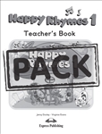 Happy Rhymes 1 Teacher's Book with Audio CD and DVD Video PAL