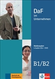 DaF im Unternehmen B1-B2 Audio CD and DVD Media Pack