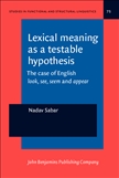 Lexical Meaning as a Testable Hypothesis