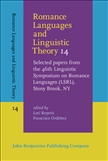 Romance Languages and Linguistic Theory 14