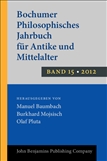 Bochumer Philosophisches Jahrbuch fur Antike und...