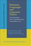Romance Languages and Linguistic Theory. Selected...