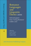 Romance Languages and Linguistic Theory 2010 Selected...