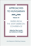 Approaches to Hungarian Volume 12