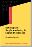 Defining with Simple Vocabulary in English Dictionaries