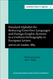 Standard Alphabet for Reducing Unwritten Languages and...